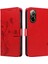 El Kayışı ve Kart ile Realme C67 4g Kabartmalı Kelebek Için Flip Case (Yurt Dışından) 1