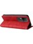 Vıvo V30 5g Için Flip Case Pu Deri Flip Folio Kılıf Iki Renkli Dikiş (Yurt Dışından) 5