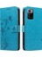Xiaomi Poco X3 Gt Kabartmalı Kelebek ve El ile Kart Yuvası (Yurt Dışından) 1