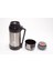 Termos - Paslanmaz Çelik - 1,5 L Meridyendukkan 12,5 cm x 29 cm Çap Siyah Quechua 3