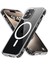 Apple iPhone 11 Kılıf Magsafe Wireless Kablosuz Şarj Destekli Sert Silikon Şeffaf Kapak 1