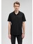 Black TENCEL TM Siyah Polo Tişört0611837-900 3