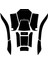 Honda Forza 750 2021-2024 Uyumlu Tank Pad Seti Siyah 1