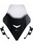 SYM Jet X 125 2022-2024 Uyumlu Kısa Ön Cam Şeffaf 56 cm 1