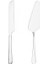 Çelik Silver Pasta Spatula Bıçak Seti Kek Sunum CIN615BY 2