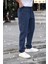 3A Moda Haki Renk Erkek Yazlık Keten Karışımı Relaxed Pantolon 2