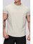 Ghassy Co. Erkek Running Sports Reglan Oval Kesim Penye T-Shirt 3