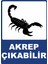 Akrep Çıkabilir Dijital Uv Folyo Baskı Uyarı Etiket Yapıştırma Sticker 25X35 1
