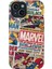 Apple iPhone SE(2016) Uyumlu Silikon Kılıf - Marvel Collage 2 1