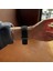 Apple Watch 4 Uyumlu 44MM Ocean Kordon Kaliteli Silikon Kayış Siyah 3