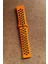 Amazfit Cheetah Pro Uyumlu 22MM Delikli Nike Kordon Silikon Kayış Turuncu-Siyah 1