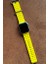 Apple Watch 6 Uyumlu 40MM Ocean Kordon Kaliteli Silikon Kayış Sarı 1