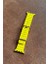 Apple Watch 6 Uyumlu 40MM Ocean Kordon Kaliteli Silikon Kayış Sarı 4