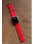 Apple Watch 7 Uyumlu 41MM Ocean Kordon Kaliteli Silikon Kayış Kırmızı 1