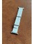 Apple Watch 3 4 5 6 7 8 9 Se Uyumlu 38-40-41MM Ocean Kordon Kaliteli Silikon Kayış Beyaz 4