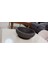 Beton Bonsai Saksısı Siyah Çift Taban 4