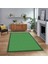 Dijital Baskılı Kaymaz Taban Yıkanabilir Jüt-Hasır Desen Mutfak Salon Halısı, V-Jüt-03-Yeşil, 1