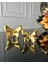 Dekoratif 2 Li Biblo Kelebek Mini Süs Gold Colour 1