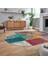 Dijital Baskılı Kaymaz Yıkanabilir Oval Patchwork Yolluk Salon Halısı, V-O-Patchwork-01-Renkli, 2