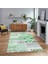 Dijital Baskılı Kaymaz Taban Yıkanabilir Patchwork Yolluk Salon Halısı, V-Patchwork-02-Yeşil, 1