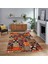 Dijital Baskılı Kaymaz Taban Yıkanabilir Patchwork Yolluk Salon Halısı, V-Patchwork-06-Renkli, 1