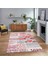 Dijital Baskılı Kaymaz Taban Yıkanabilir Patchwork Yolluk Salon Halısı, V-Patchwork-02-Kırmızı, 1