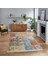 Dijital Baskılı Kaymaz Taban Yıkanabilir Patchwork Yolluk Salon Halısı, V-Patchwork-17-Renkli, 1