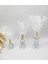3'lü Beyaz Tüylük Seti Biblo Süs Dekor Ürünü Kristal Toplu 2