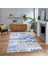 Dijital Baskılı Kaymaz Taban Yıkanabilir Patchwork Yolluk Salon Halısı, V-Patchwork-02-Mavi, 1