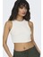 Only Onlvılma S/l Cropped Tank Top Jrs Noos 15282771 P.beyaz 5