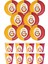 35X50CM Afişli Galatasaray 32 Kişilik Pasta Süsü Dahil Doğum Günü Seti - Icardi 5