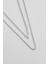 Minimal Stil 60 cm Gümüş Erkek Kolye 2