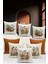 Flower/vintage Serisi Çift Tarafı Dijital Baskılı 8'li Kırlent Kılıfı Seti (Cushion Cover Set) 1