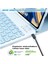 Samsung Galaxy Tab A9 Plus 11 Inç Kalem Bölmeli Klavye Kılıfı SM-X210 4