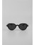 Siyah Mat UV400 Filtre Kadın Güneş Gözlüğü 24LVS3326R06 615071 2