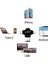 iPhone iPad Android Uyumlu Otg - Micro Otg - Type C Otg 3 In1 Kart Okuyucu Reader - Siyah 5