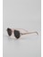 Pembe Siyah Mat UV400 Filtre Kadın Güneş Gözlüğü 24LVS3326R03 615075 1