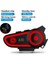 A30 Intercom Motosiklet Kask Kablosuz Işıklı Bluetooth Motorcu Kulaklık 1