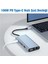 11 In 1 Type-C To USB Hub Port Uyumlu Hdmı 4x USB Lan VGA Sd Card Çevirici Adaptör Çoklayıcı Aparat 5