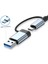 7 In 1 Usb/type-C To USB A+Usb C-Usb 2.0/3.0 Çevirici Adaptör Çok Portlu Çoklayıcı USB Hub 3