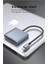 Apple MacBook Android Uyumlu 3 In1 Display Port Hub Adaptör 8k 60hz Type-C USB Pd 100W Çevirici 2