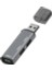 USB 3.0 3 Port Mini USB Çoklayıcı Hub 8 cm Gri Dağıtıcı Adaptör 1