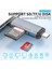 3in1 USB Otg Kart Okuyucu Type-C ve Lightning Uçlu Pc Notebook Uyumlu Mikro Sd Kart Okuyucu 3