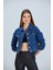 Kadın Kısa Likralı Denim Ceket 1
