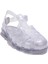 S10262CN Bıarrıtz Glitter Beyaz Ortopedik Günlük Kadın Sandalet 1