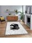 Dijital Baskılı Kaymaz Taban Yıkanabilir Modern Yolluk Mutfak Salon Halısı, V-MODERN-101-GRİ, 1