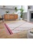 Dijital Baskılı Kaymaz Taban Yıkanabilir Modern Yolluk Mutfak Salon Halısı, V-Modern-76-Pembe, 2