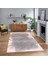 Dijital Baskılı Kaymaz Taban Yıkanabilir Modern Yolluk Mutfak Salon Halısı, V-Modern-44-Pembe, 1