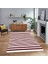 Dijital Baskılı Kaymaz Taban Yıkanabilir Modern Yolluk Mutfak Salon Halısı, V-Modern-63-Bordo, 1