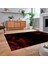 Dijital Baskılı Kaymaz Taban Yıkanabilir Modern Yolluk Mutfak Salon Halısı, V-Modern-26-Bordo, 2